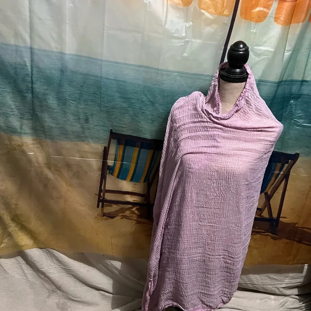Lilac scarf